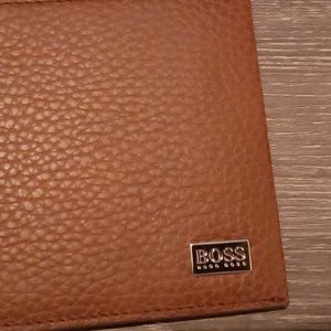 Hugo Boss Men's Brown Leather Wallet